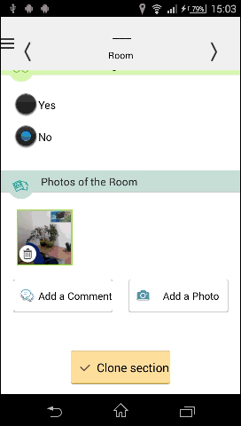 clone section on mobile clone section on mobile