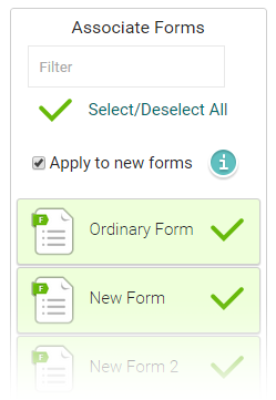 associated forms