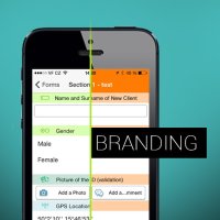 Promote your business by adding your client brand and logo!