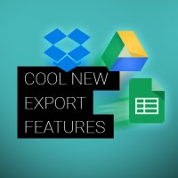Exporting your data to the leading online storage services!