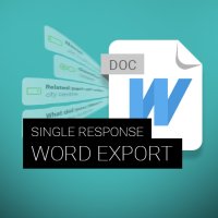 Brand new look to the MS Word export